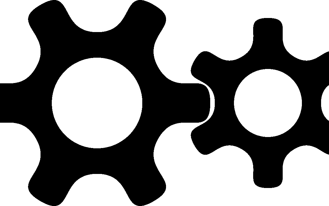 Free gear machine mesh vector