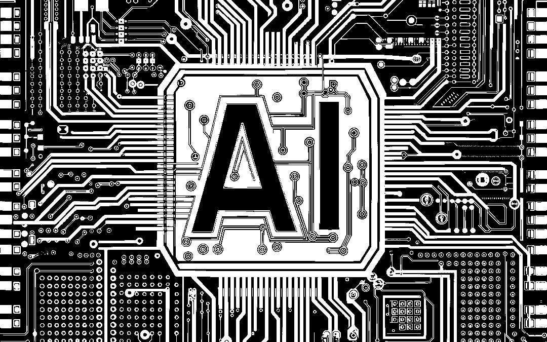 Free ai generated artificial intelligence typography vector